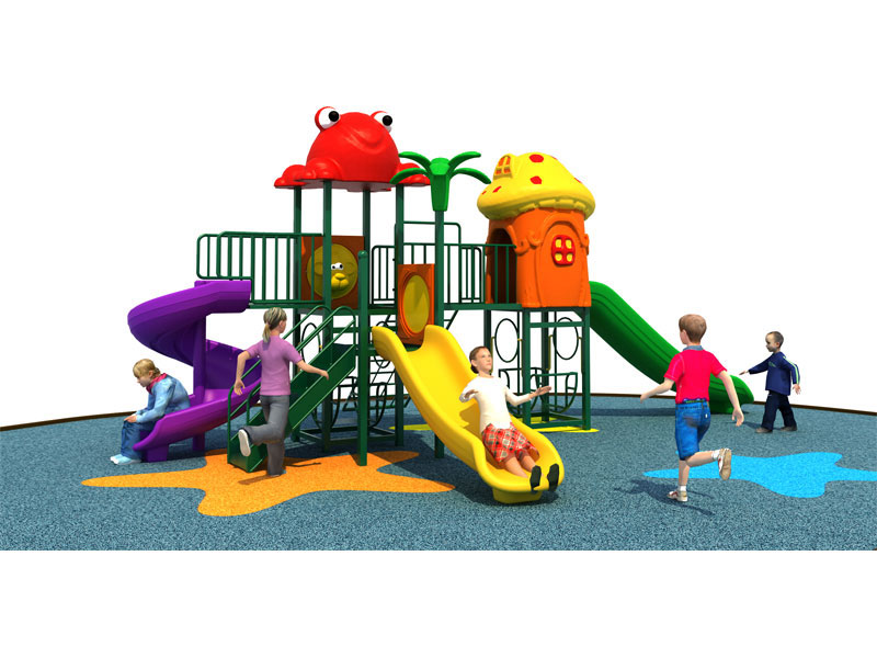 Used Outside Playsets for Toddlers with Swings SJW-017